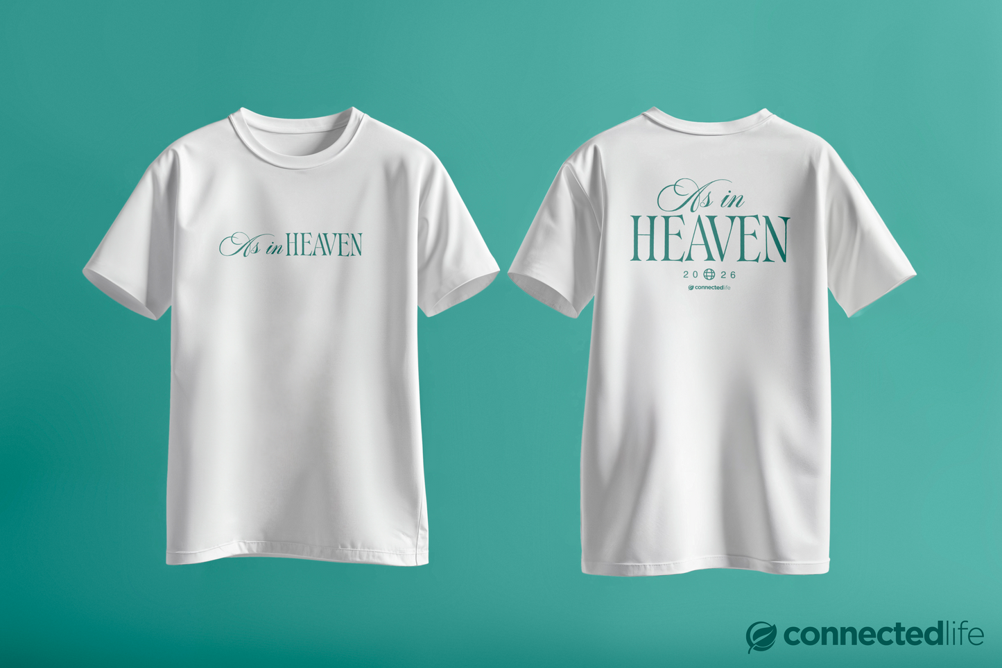 AS IN HEAVEN - 2026 TSHIRT