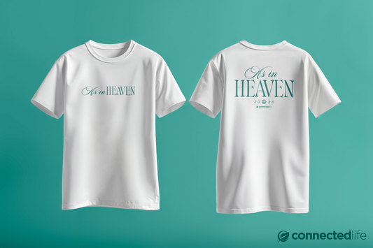 AS IN HEAVEN - 2026 TSHIRT