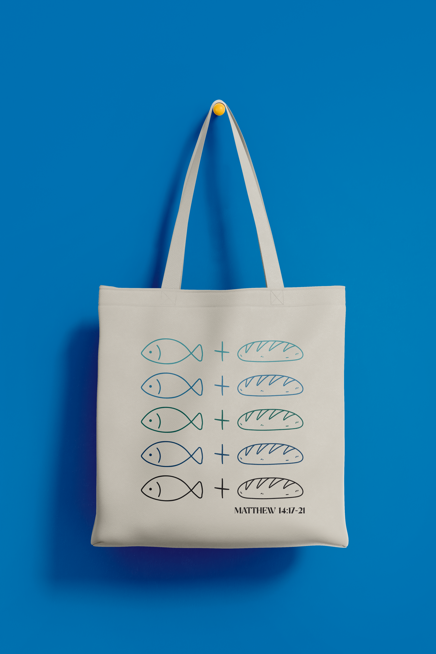 MULTIPLY - FISH + LOAVES TOTE BAG